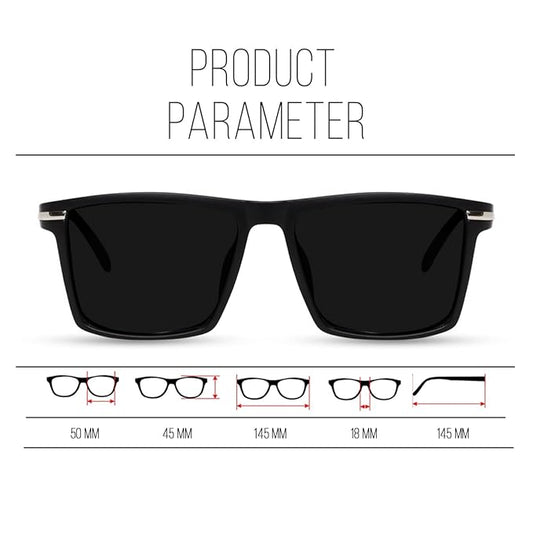 Cubics Round Black Sunglasses