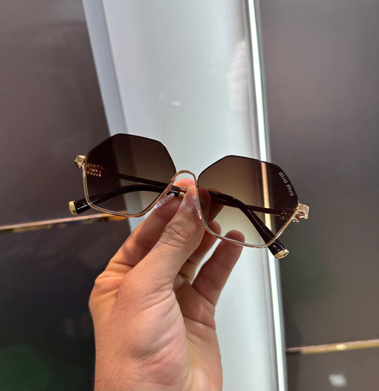 MIUMIU 653 Brown Ultimate Luxury Shade With Original Packaging