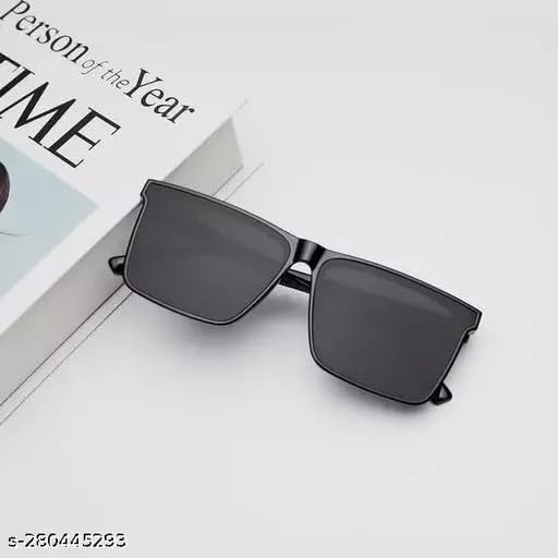 Cubics Round Black Sunglasses