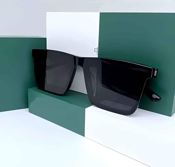 Cubics Round Black Sunglasses