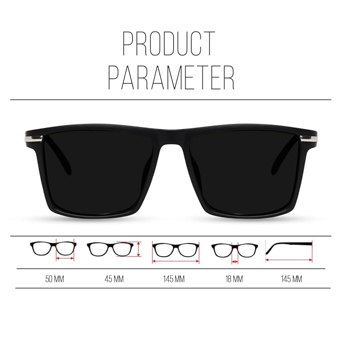 Cubics Round Black Sunglasses