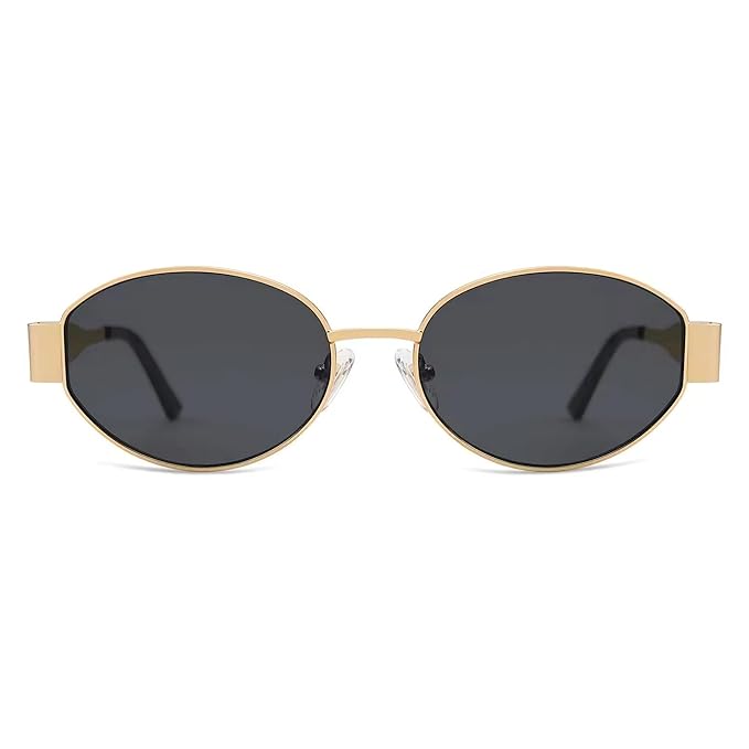 Cubics Fashionable Retro Oval Sunglasses Sunglasses