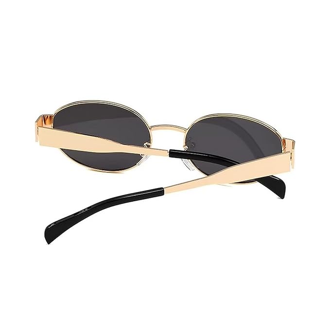 Cubics Fashionable Retro Oval Sunglasses Sunglasses