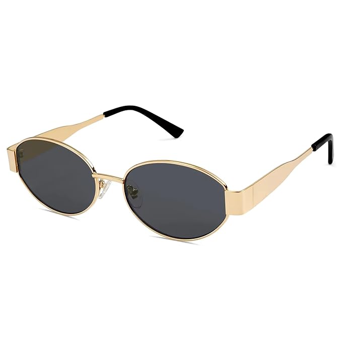 Cubics Fashionable Retro Oval Sunglasses Sunglasses
