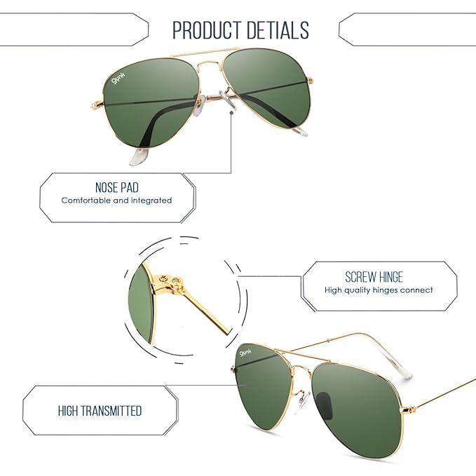Cubics Imported Aviatoor Sunglasses