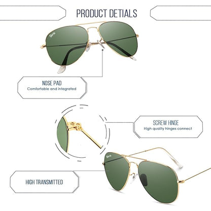 Cubics Imported Aviatoor Sunglasses