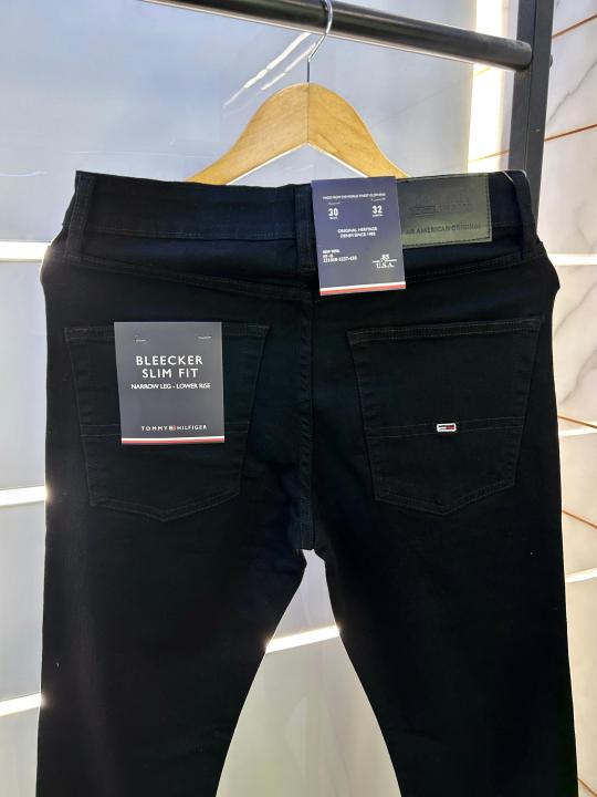 Tommy Hilfige r Imported Black Super Premium Denim F2656-BL