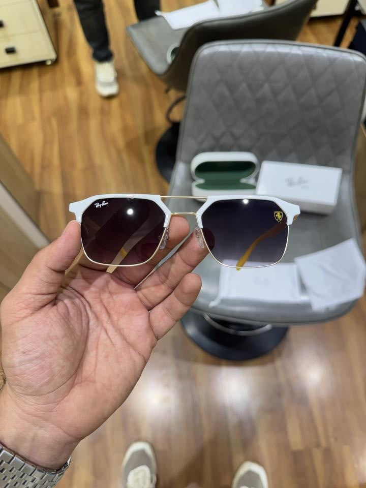 Rayb an Ferrari Yellow 8329 Ultimate Luxury Shade With OGPackaging