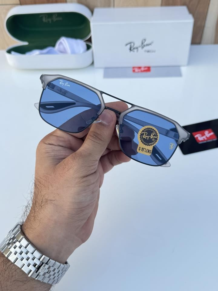 Rayb an Grey Blue 8329 Ultimate Luxury Shade With OGPackaging