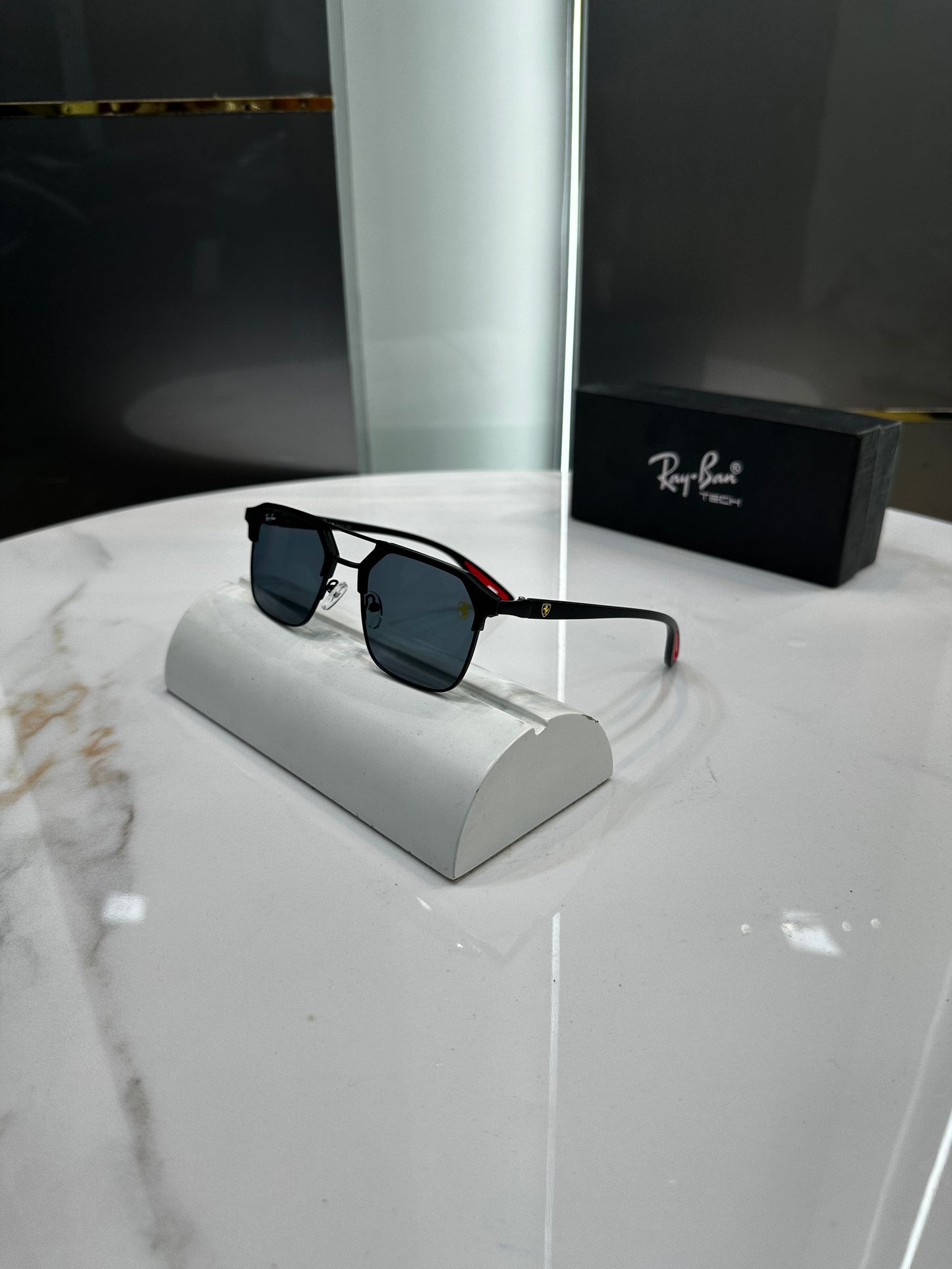 Rayba n 8329 Black Red Ultimate Luxury Shade With Original Packaging