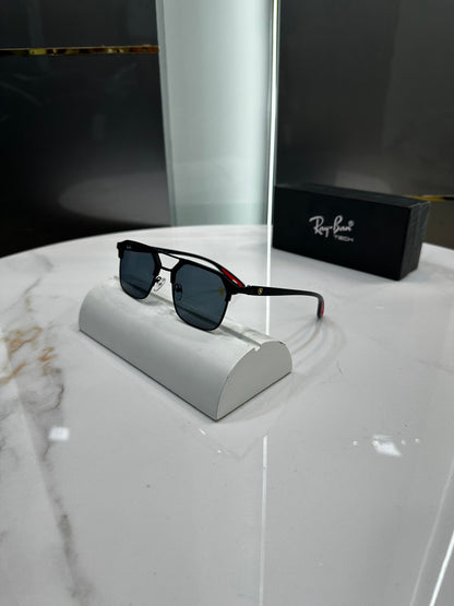 Rayba n 8329 Black Red Ultimate Luxury Shade With Original Packaging