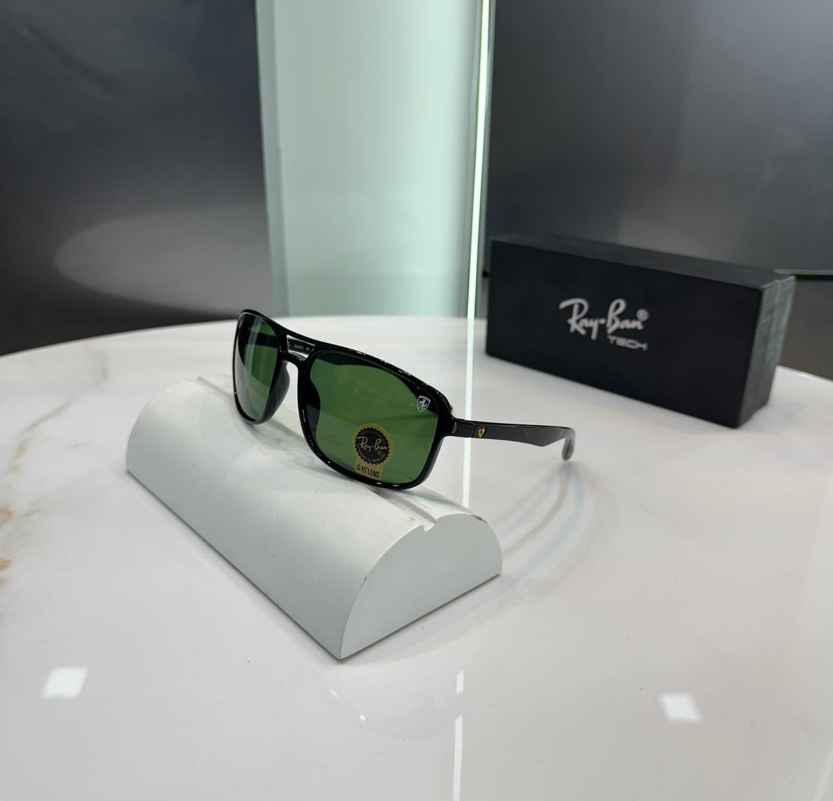 Rayba n 4375 Black Green Ultimate Luxury Shade With Original Packaging