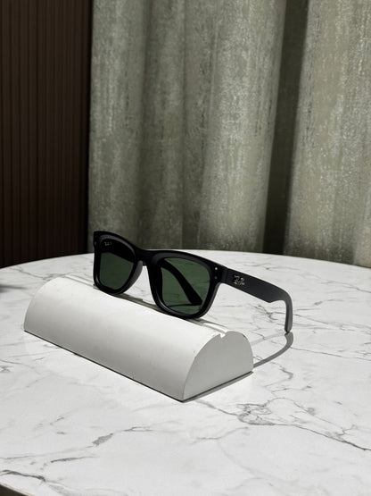 Rayba n 502 Matt Black Green Ultimate Luxury Shade With Original Packaging