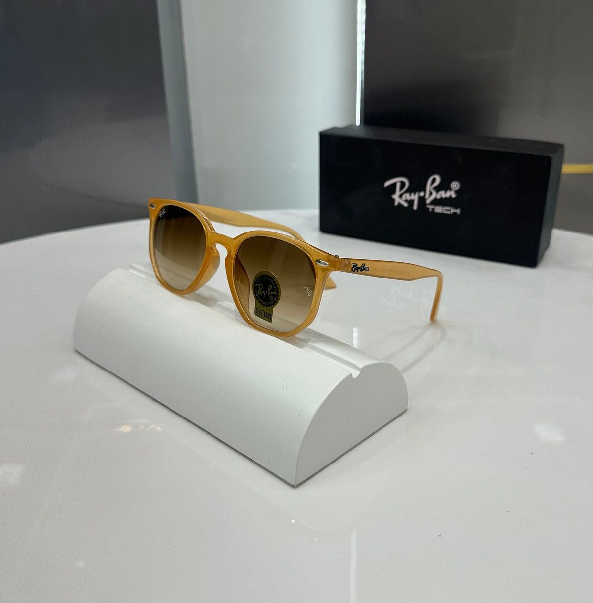 Rayb an 4306 Brown Ultimate Luxury Shade With Original Packaging
