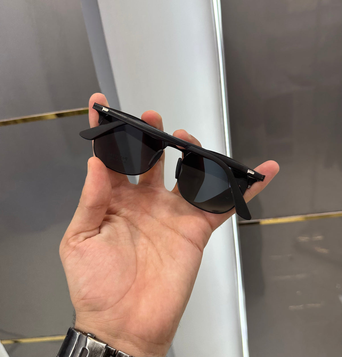 Rayb an 2602 All Black Ultimate Luxury Shade With Original Packaging