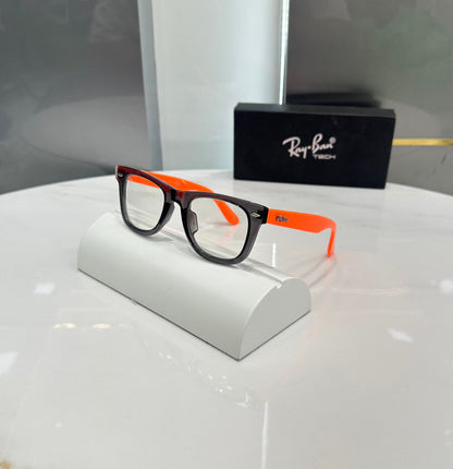 Rayba n 2140 Orange Glass Ultimate Luxury Shade With Original Packaging