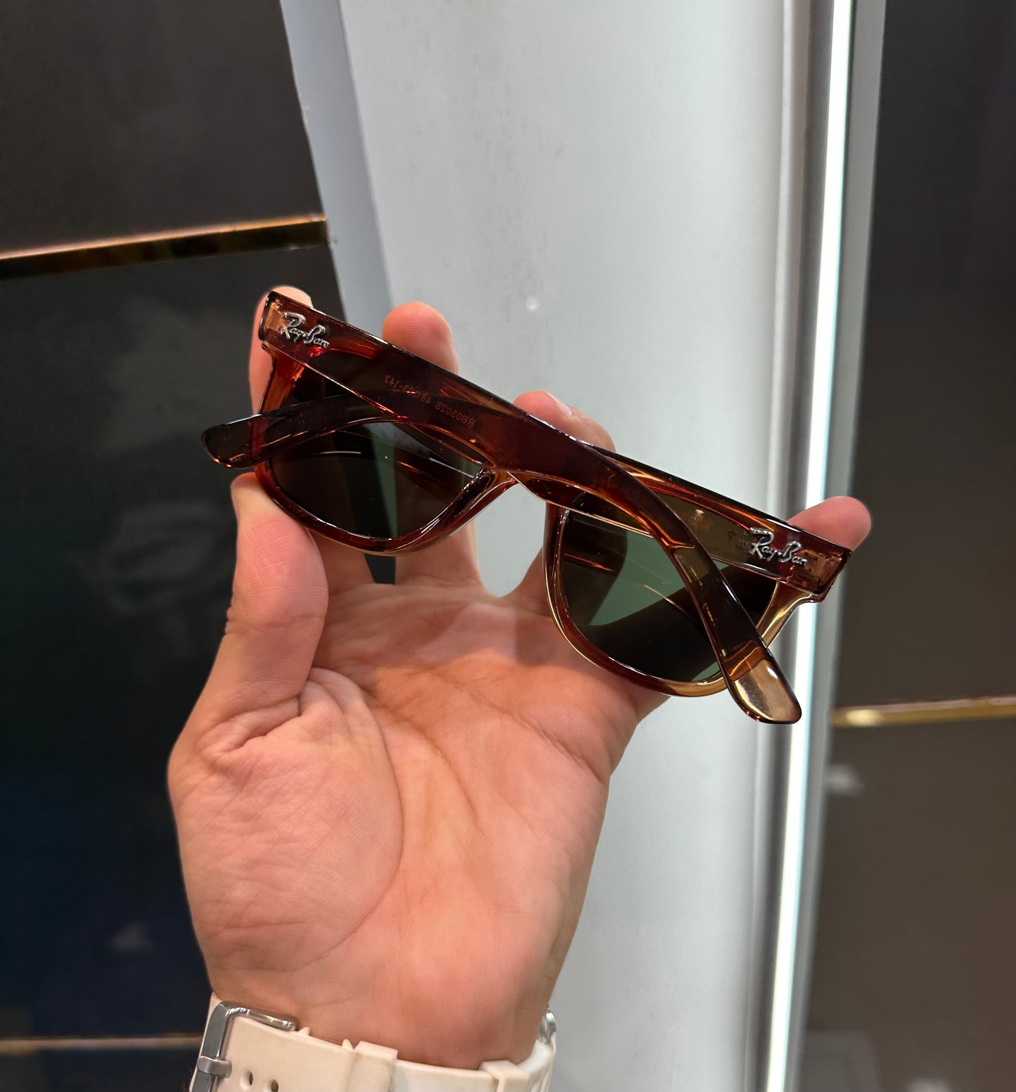 Rayba n Brown Green 502 Ultimate Luxury Shade With Original Packaging