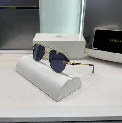 Ver sace 015 Black Gold Ultimate Luxury Shade With Original Packaging