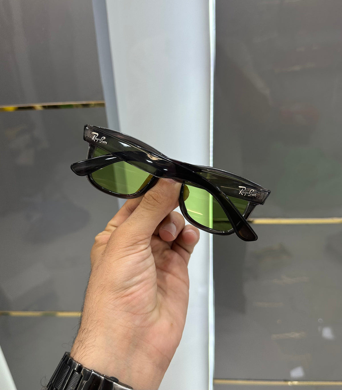 Rayba n 502 Grey Green Black Ultimate Luxury Shade With Original Packaging