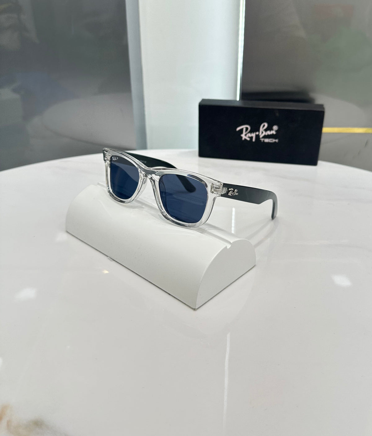 Rayba n 502 Transparent Black Ultimate Luxury Shade With Original Packaging