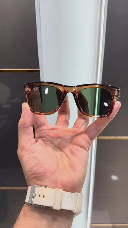 Rayba n Brown Green 502 Ultimate Luxury Shade With Original Packaging